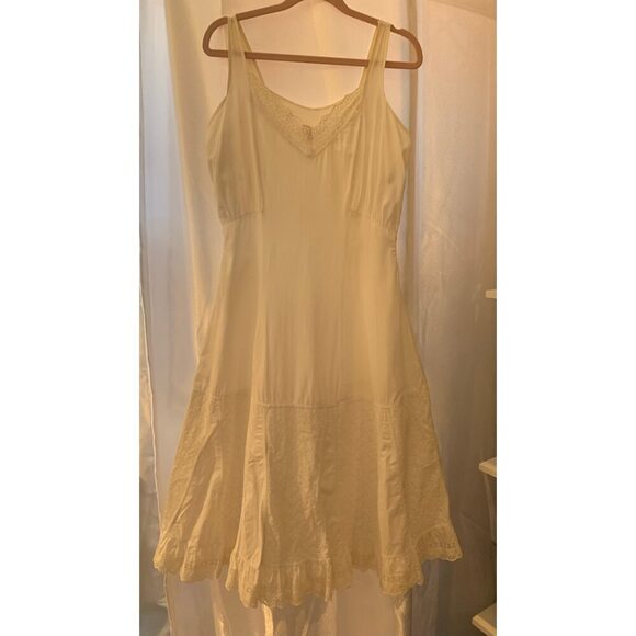 Vintage Cotton Slip Fits XS - Picture 5 of 5